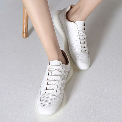 패션 운동 경기 신발은 / 백인 여성 가벼운 통기성 테니스 신발을 검게합니다