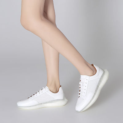 패션 운동 경기 신발은 / 백인 여성 가벼운 통기성 테니스 신발을 검게합니다